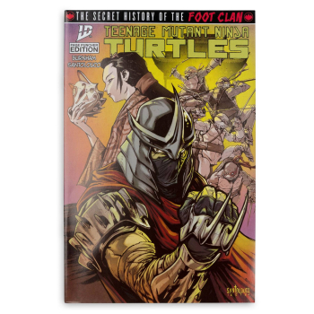 McFarlane TMNT Page Punchers Foot Soldier Actionfigur mit Comic 14cm 2025